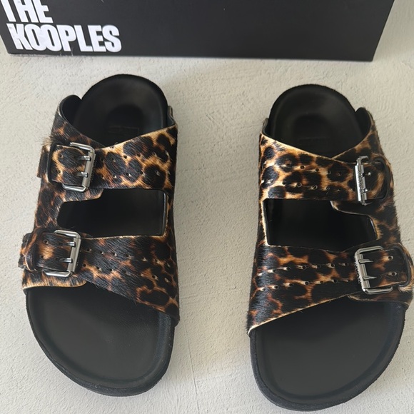 The Kooples Leopard Print Sandals - Picture 4 of 14